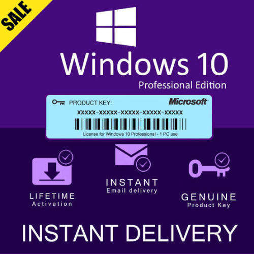 Microsoft Windows 10 Professional | 32/64 bit | Windows 10 | Windows