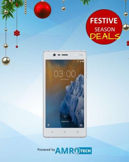 Nokia 3 16GB - Silver White.