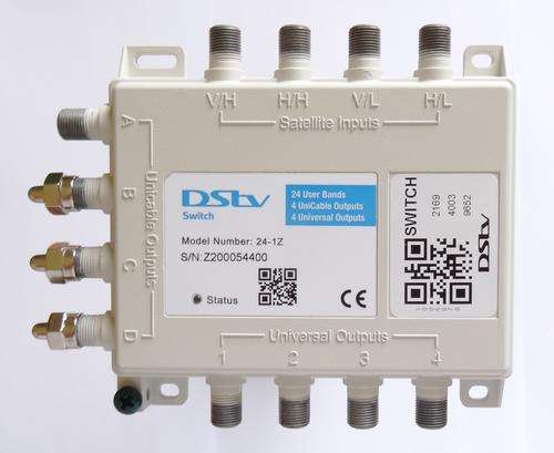 Multichoice / DSTV Multiswitch Twin Inputs to SATCR -  Smart Switch