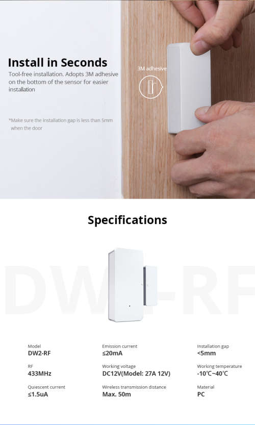 Sonoff DW1 Door Contact