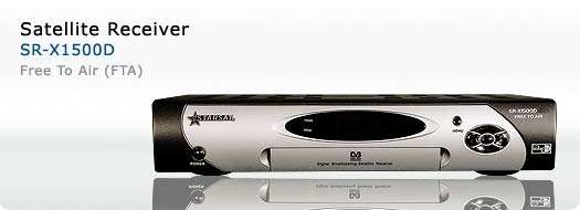 StarSat SR-X1500D FTA Digital Satellite Receiver
