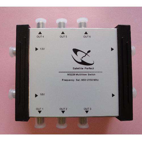 2x6 MultiSwitch (XtraView) for HD PVR  (cascadable)