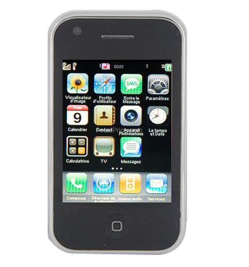 KA08  2.4 Touchscreen Mini Phone Quad Band, Dual Sim & Standby