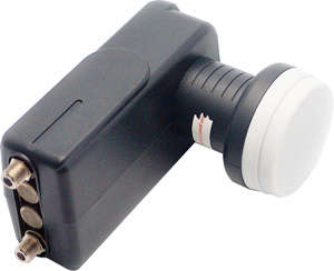Twin LNB  (dual)  Ku -  with 2 "F" connectors - HD ready  for PVR + DSTV  Multichoice