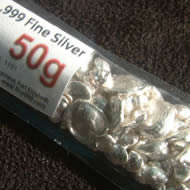 50g .999 Fine Silver Granules