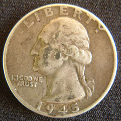 US Washington Quarter - 6.1g in .900 SILVER