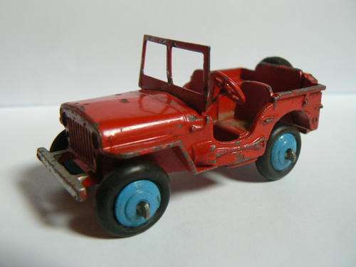Dinky Jeep 25J civilian 1947