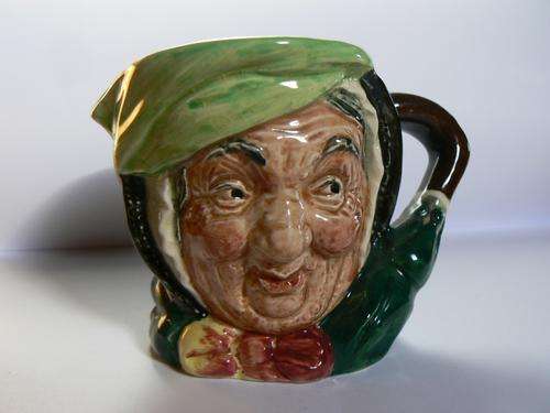 Royal Doulton England Sairey Gamp Jug/mug/cup Crazy R1 Start!