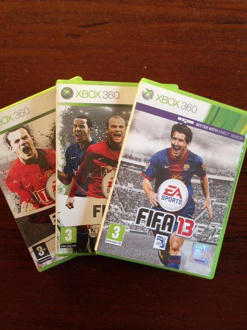 Fifa 13 with fifa 10 and fifa 08