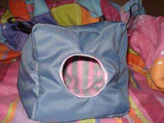 Rat Pink Snooze Cube - 20cm