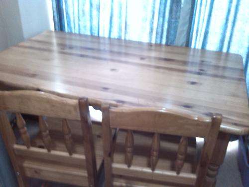 Pine dining suite