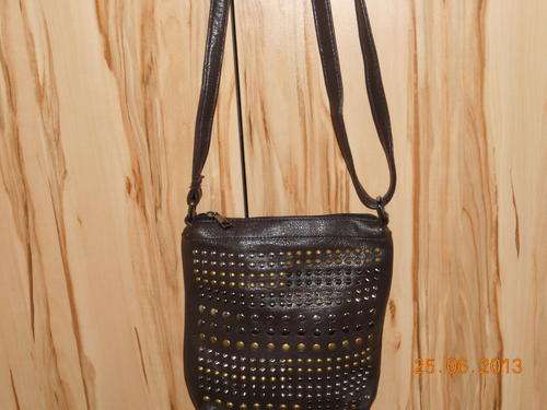 ***Brown stud slingbag