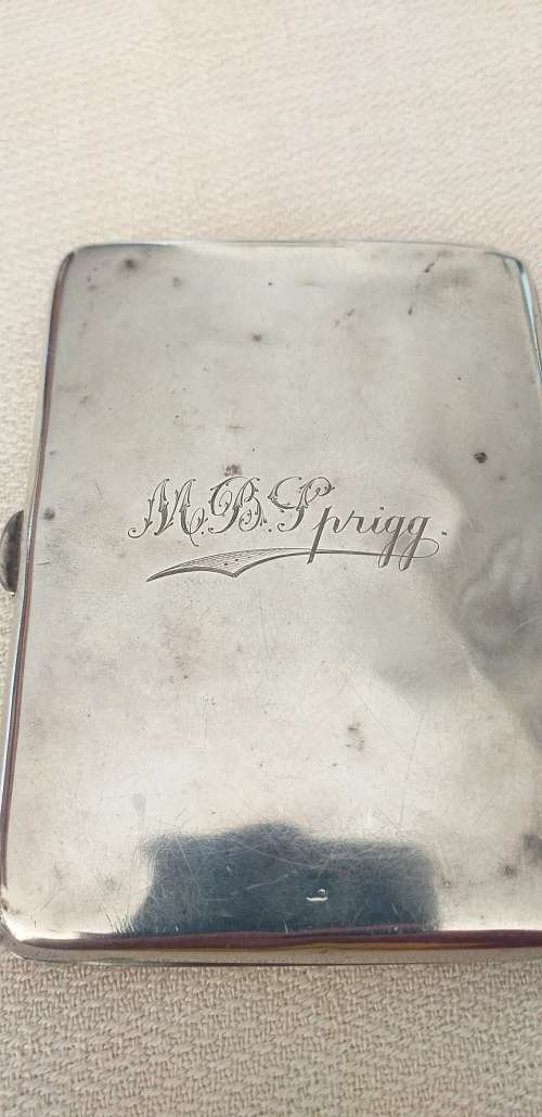 Antique Hallmarked Silver Reynolds Angels Aide Memoire - (Chester 1901) - (119g)