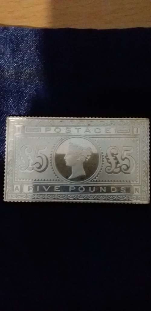 Boxed Set Of Solid Sterling Silver `Stamps OF Royalty` - (461.g)