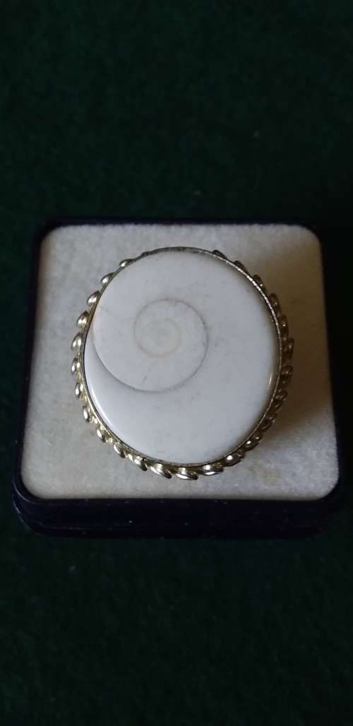 Genuine Operculeum Shell Ring