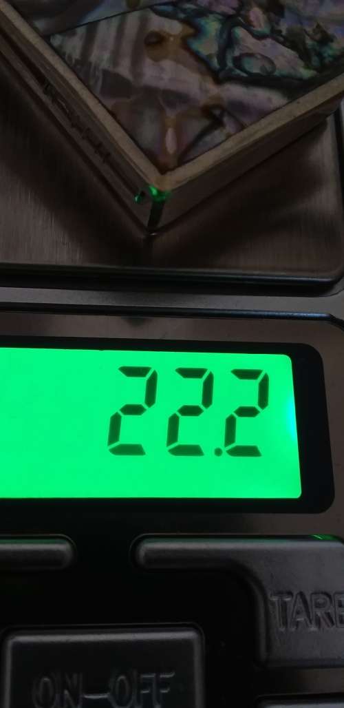 Sterling Silver And Abalone Shell Pill Box