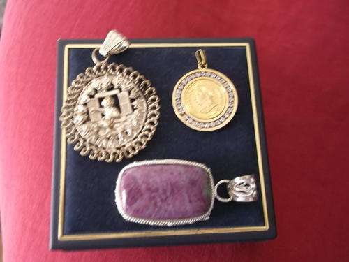 Three Plated Pendants - 1 bid takes all 3