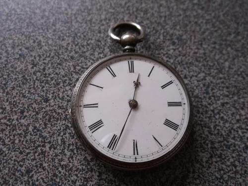 Antique Fine Silver Pocket Watch