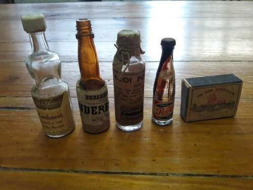 Small Vintage bottles