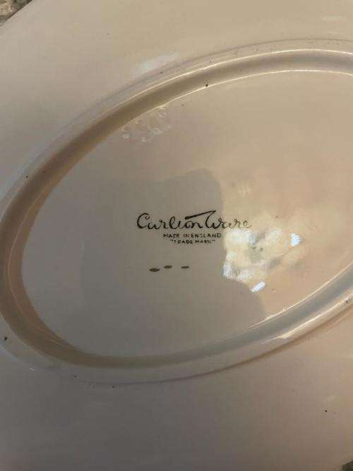 Carlton Ware plate no 2547