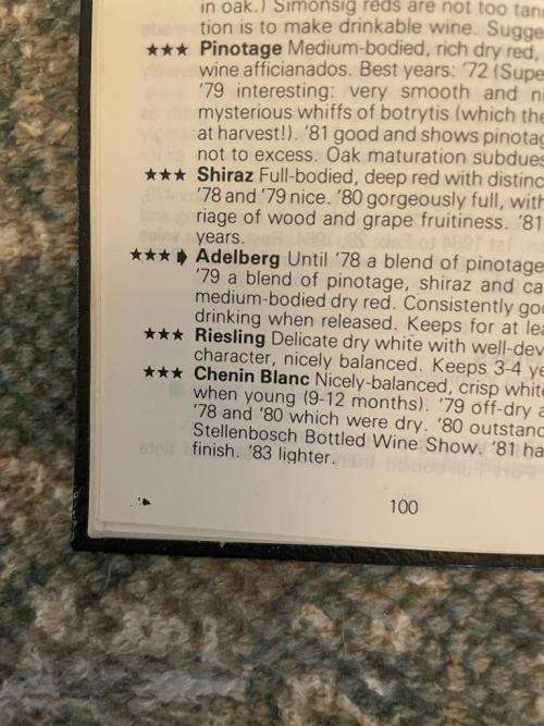 John Platter`s South African Wine Guide 1984