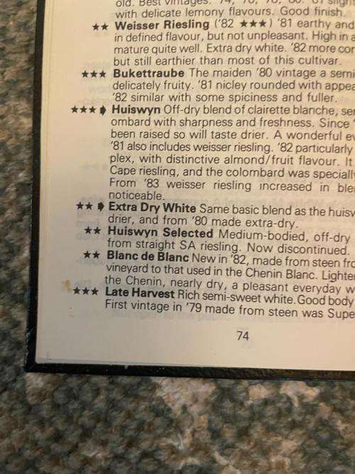 John Platter`s South African Wine Guide 1984