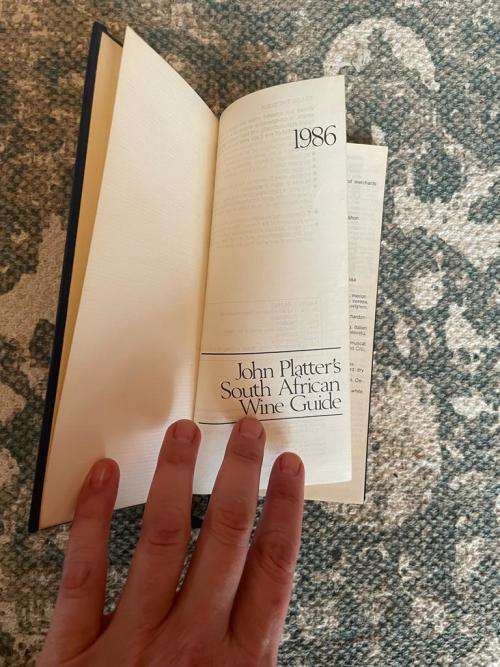 John Platter Wine Guide 1986