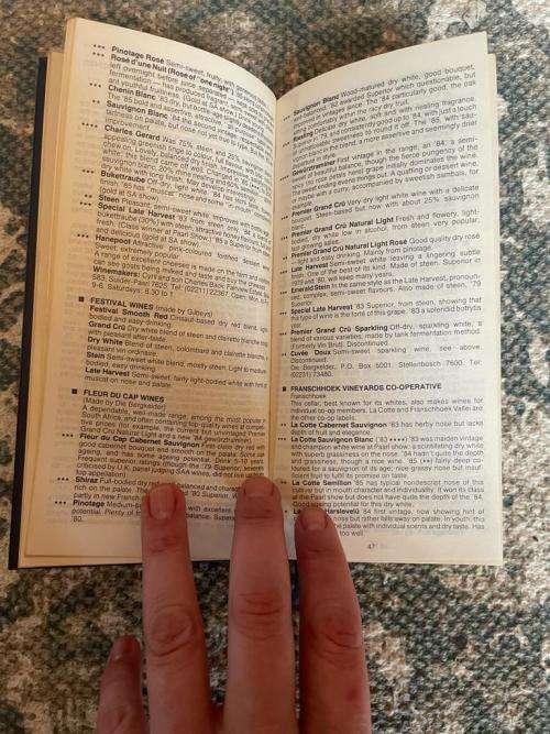 John Platter Wine Guide 1986