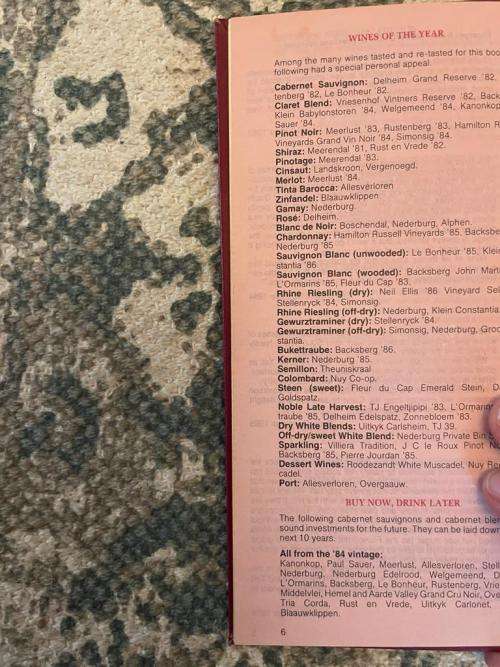 John Platter Wine Guide 1987