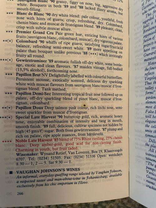 John Platter Wine Guide 1991