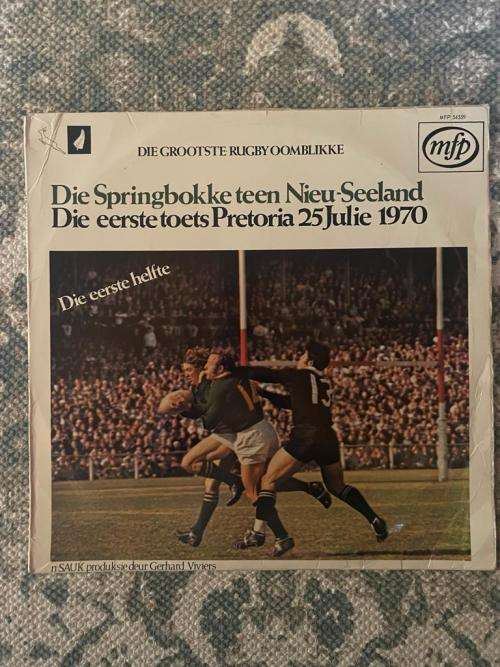 Die Springbokke teen Nieu-Seeland, 1ste helfte