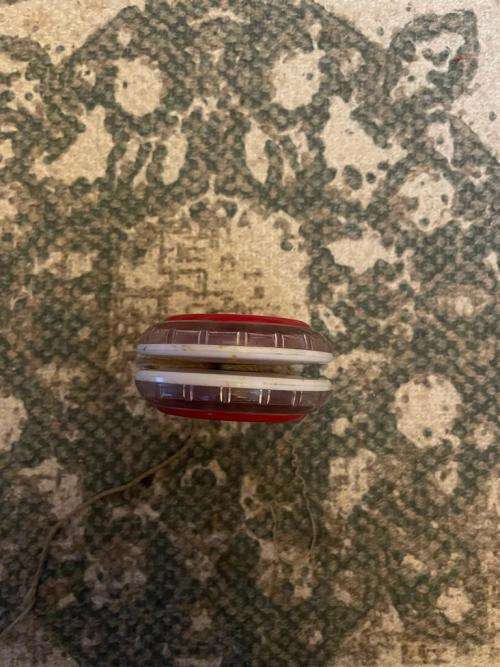 Vintage Coca-Cola Yo-Yo with white rim