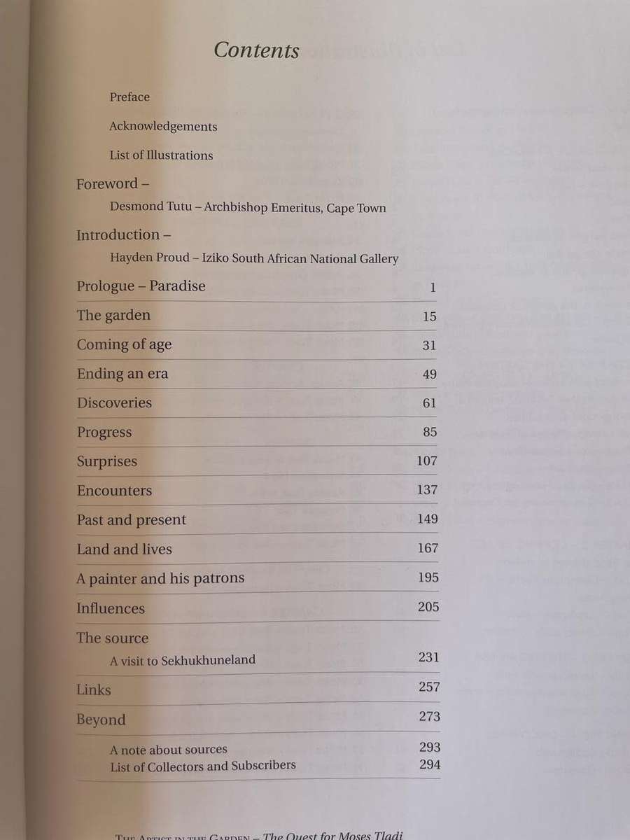The Arsits in the Garden - Moses Tladi