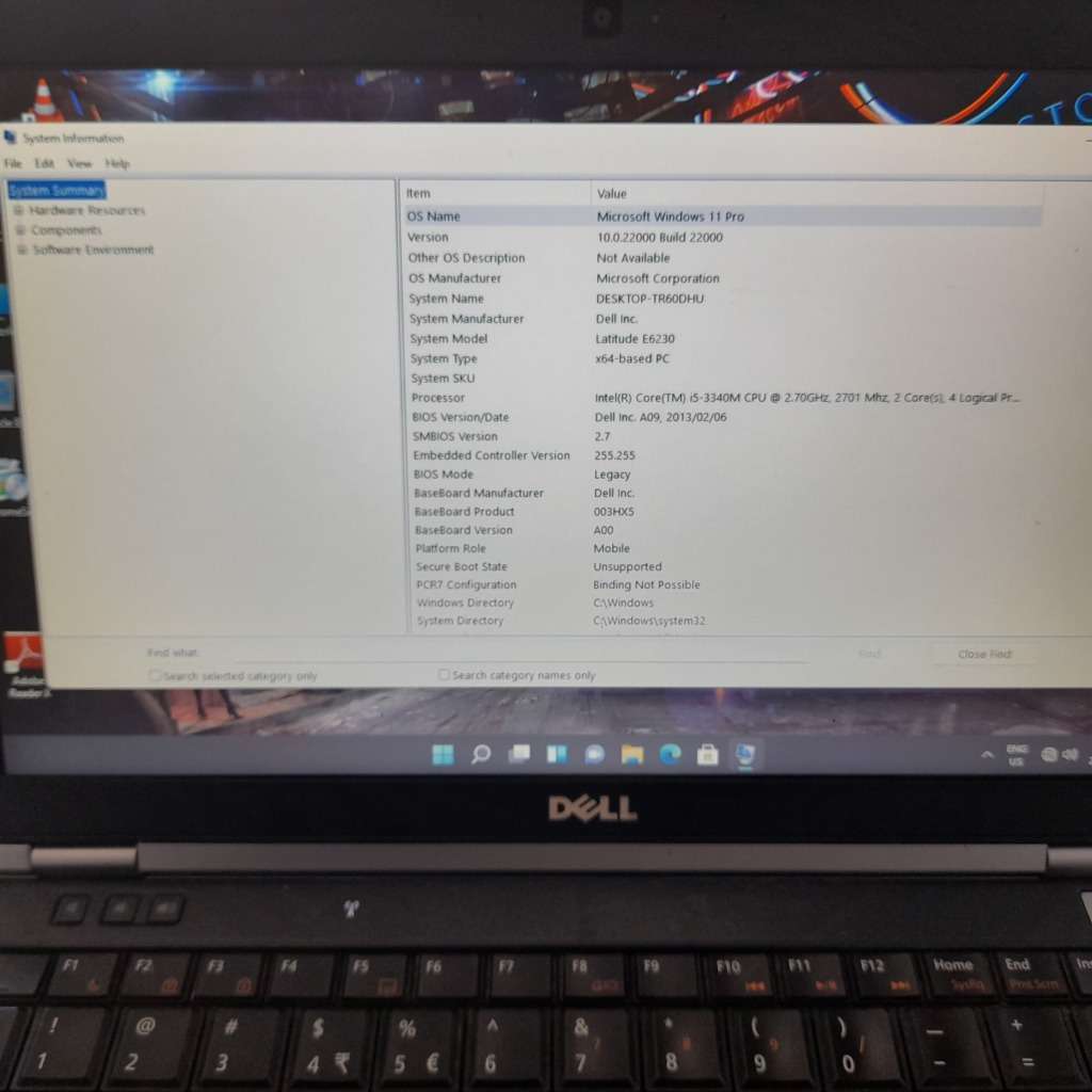 DELL laptop intel Core i5, 3rd Gen Windows 11 Pro, office 2021