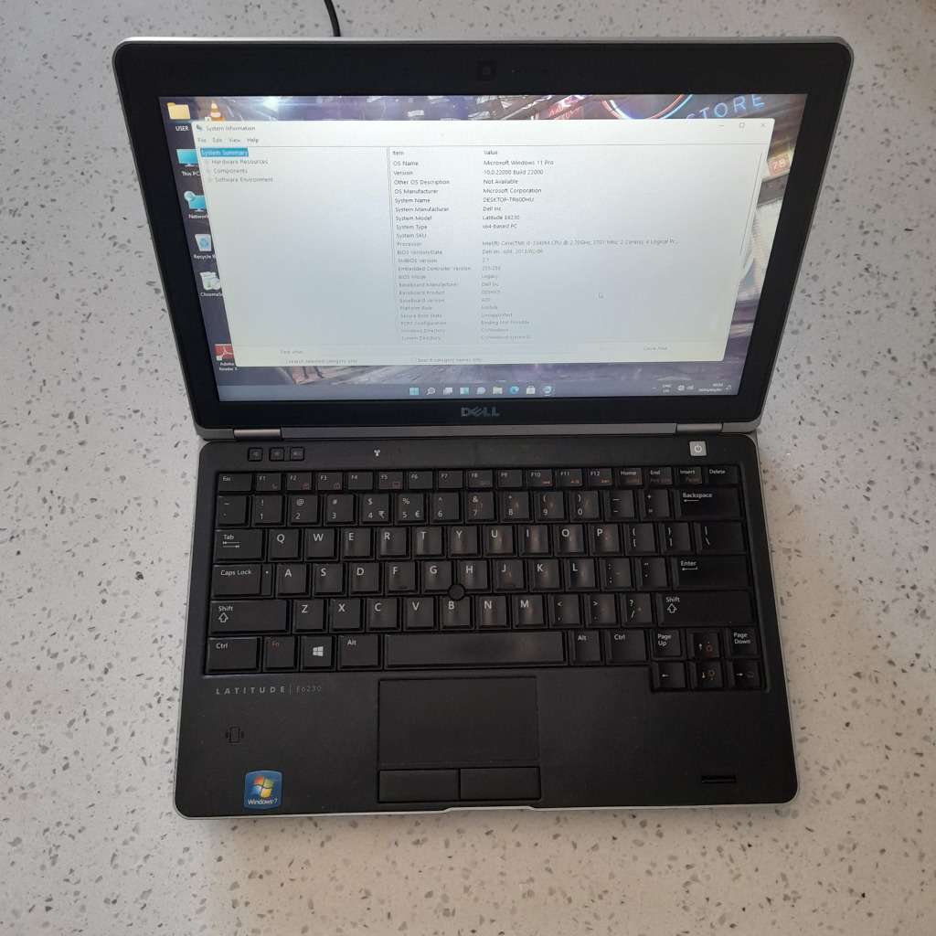 DELL laptop intel Core i5, 3rd Gen Windows 11 Pro, office 2021