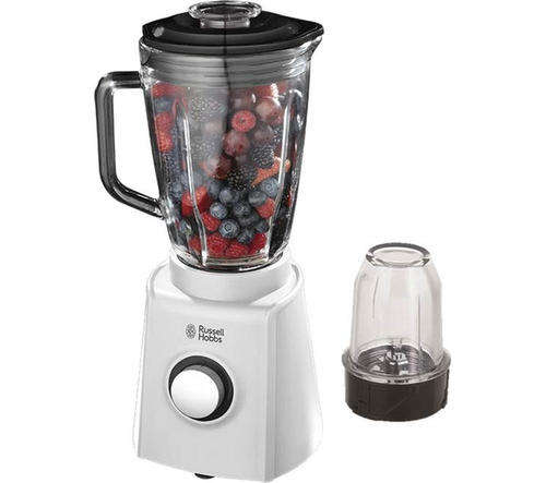 Refurbished Russell Hobbs Aura Glass 2 IN 1 Jug Blender