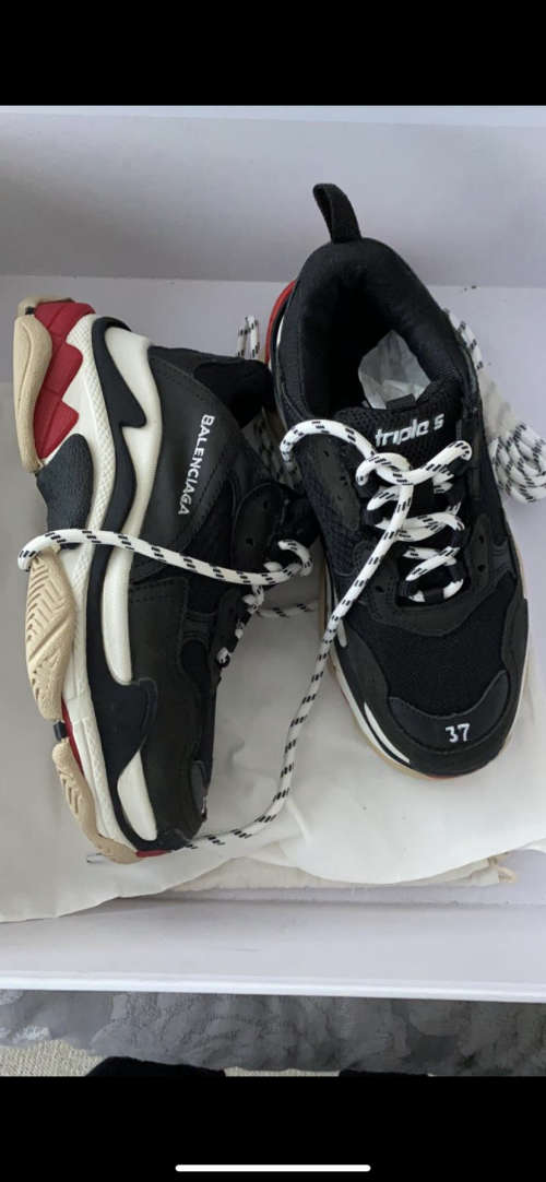 Balenciaga inspired triple s sneakers