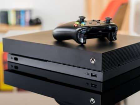 Xbox One X 1TB Console with wireless controller in Box