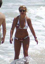 ED HARDY Love Kills Slowly Britney Spears 2 PC Bikini size S,M,L