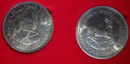 Crowns Of South Africa. 1947 to 1964. In presentation box