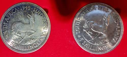 Crowns Of South Africa. 1947 to 1964. In presentation box