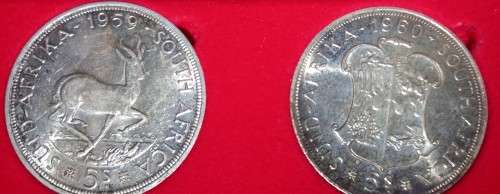 Crowns Of South Africa. 1947 to 1964. In presentation box