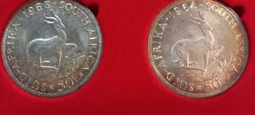 Crowns Of South Africa. 1947 to 1964. In presentation box