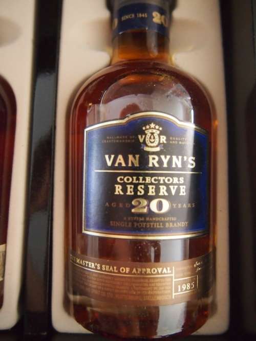 Van Ryn`s collectors boxed set of brandies. Extremely scarce. Fantastic Christmas gift.