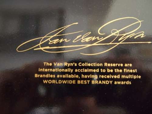 Van Ryn`s collectors boxed set of brandies. Extremely scarce. Fantastic Christmas gift.