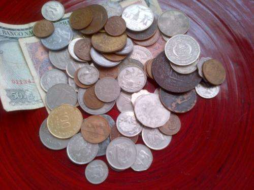 Lot of world coins