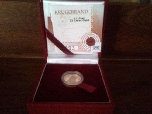Proof 1/10 Gold   Kruger coin