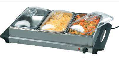 food warmer with warming tray