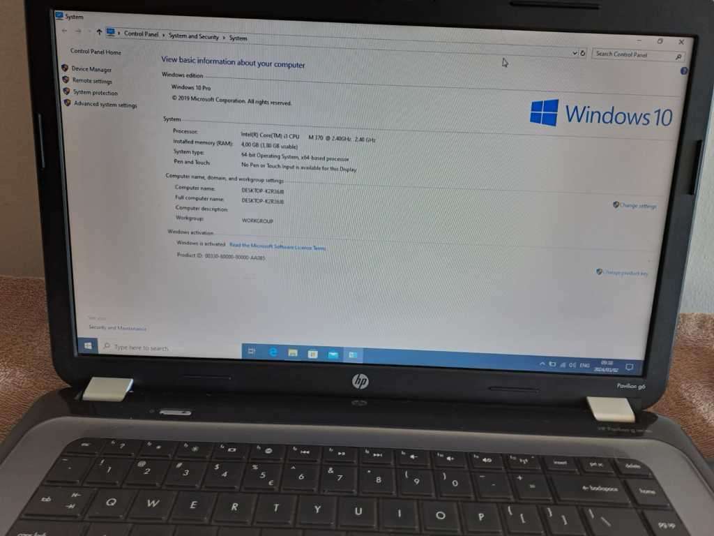 HP Pavilion G6 Notebook