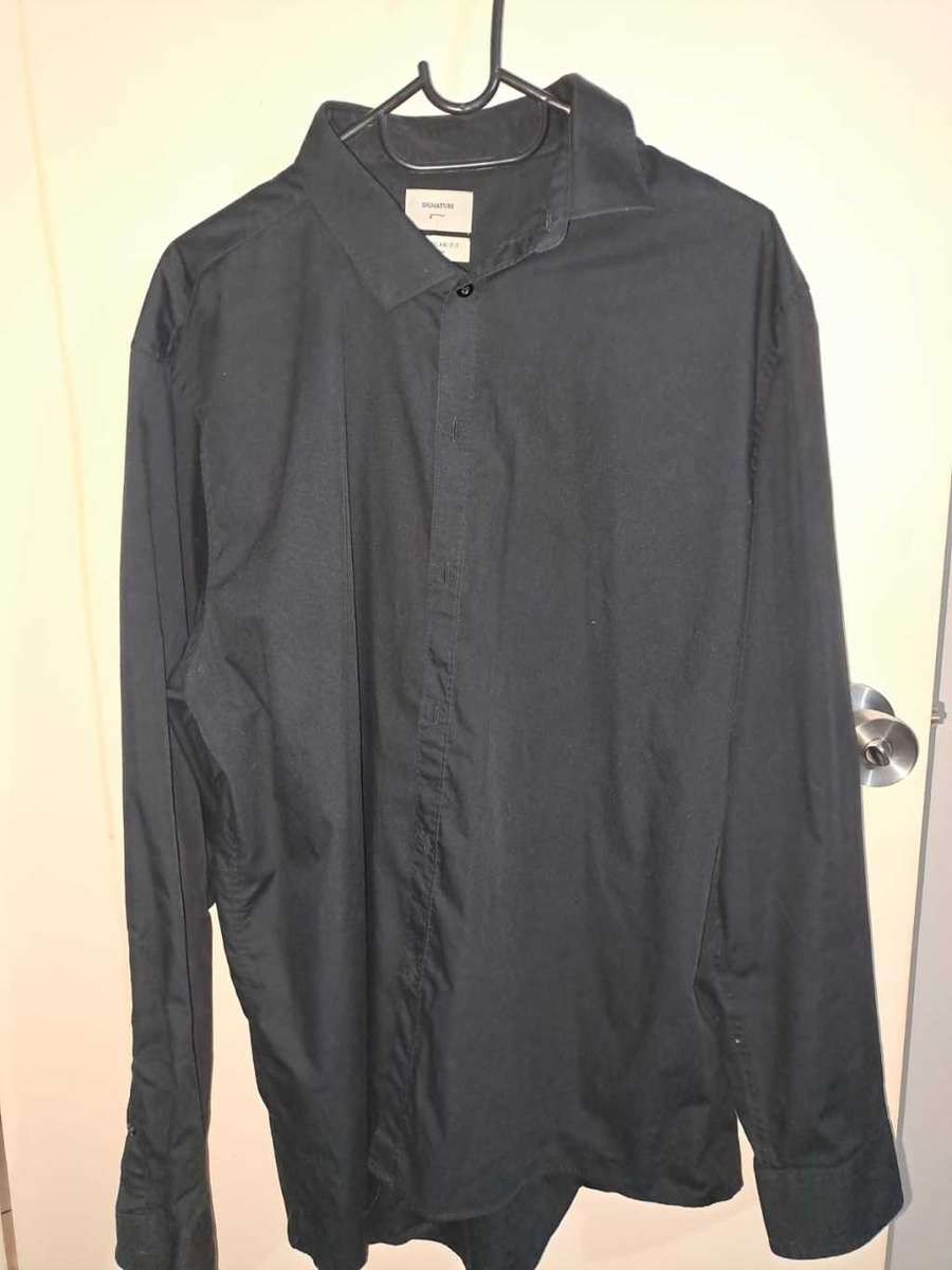 3 Formal Black Shirts (Woolworths & Edgars)
